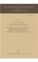 Untersuchungen Auf Dem Gebiet Der Praktischen Mathematik Und Damit Verwandter Fragen Der Geometrie