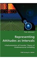 Representing Attitudes as Intervals - A Reformulation of Coombs' Theory of Unidimensional Unfolding
