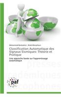 Classification Automatique Des Signaux Sismiques