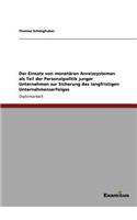 Der Einsatz von monetären Anreizsystemen als Teil der Personalpolitik junger Unternehmen zur Sicherung des langfristigen Unternehmenserfolges
