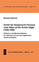 Zerfall Der Staatsmacht Persiens Unter Nasir Ad-Din Schah Qagar (1848-1896)