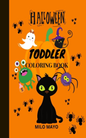 Halloween Coloring Book for Toddlers
