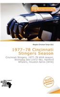 1977-78 Cincinnati Stingers Season: (English)