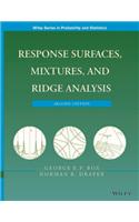 Response Surfaces, Mixtures And Ridge Analysis