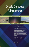 Oracle Database Administrator Critical Questions Skills Assessment