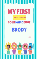 My First Learn-To-Write Your Name Book