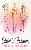 Editorial Fashion Adult Coloring Book