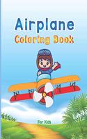 Airplane Coloring Book For Kids