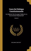 Cours De Politique Constitutionnelle