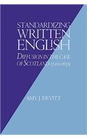 Standardizing Written English
