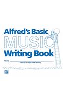 ALFREDS BASIC MUSIC WRITING BOOK 24 PG