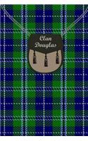Clan Douglas Tartan Journal/Notebook