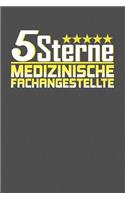5 Sterne Medizinische Fachangestellte: Gepunktetes Notizbuch mit 120 Seiten - 15x23cm (in etwa DIN A5)