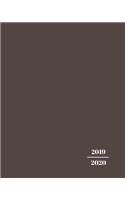 Brown Teacher Planner 2019-2020