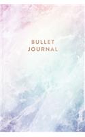Bullet Journal: Rainbow Marble and Quartz - Dot Grid Bullet Journal Notebook, Gift for Women and Teen Girls (6 x 9 - 120 pages)