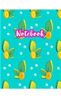Notebook: Cute Blank Lined Journal Large 8.5 x 11 Matte Cover Design with Ruled White Paper Interior (Perfect for School Notes, Girls and Boys Diary, Kids Wri