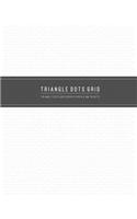 Triangle Dots Grid Graph Paper 5 cm Tridots