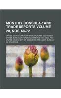 Monthly Consular and Trade Reports Volume 20, Nos. 68-72