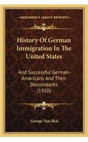 History Of German Immigration In The United States