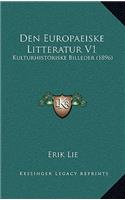Den Europaeiske Litteratur V1