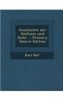 Geschichte Der Sinfonie Und Suite