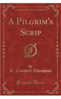 A Pilgrim's Scrip (Classic Reprint)