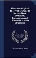 Phenomenological Theory of Multimode Surface Wave Excitation, Propagation and Diffraction. I. Plane Structures