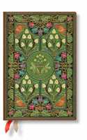 Poetry in Bloom (Poetry in Bloom) Mini Horizontal 12-month Dayplanner 2021 (Elastic Band Closure)