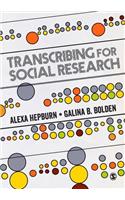 Transcribing for Social Research