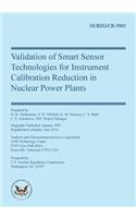 Validation of Smart Sensor Technologies for Instrument Calibration Reduction in