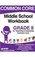 Common Core Middle School Workbook Grade 8