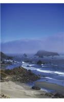 View of Pacific Ocean from Northern Oregon Journal: 150 Page Lined Notebook/Diary
