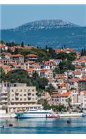 A View of Split Croatia Journal: 150 Page Lined Notebook/Diary