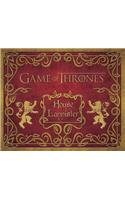 Game of Thrones: House Lannister Deluxe Stationery Set