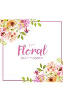 2017 Floral Daily Planner