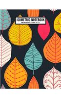 Leaf Isometric Graph Paper Notebook
