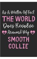 As A Matter Of Fact The World Does Revolve Around My Smooth Collie