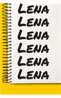 Name Lena A beautiful personalized