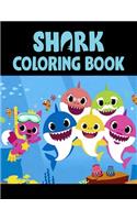 Shark Coloring Book: Cute Shark Coloring Books for Girls Boys Kids and Anyone Who Loves Baby Shark
