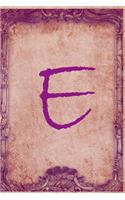 Letter E