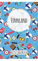 Finnland Reisetagebuch: A5 Reise Journal I Notizbuch I Urlaubs Planer I Road trip Planer I Travel notebook I 6X9 Pocket journal I Geschenk für Backpacker