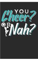 Cheerleader: Cheerleader Notebook the perfect gift idea for cheerleaders or cheerleading fans. The paperback has 120 white pages with dot matrix that support you