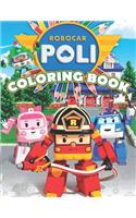 Robocar Poli Coloring Book