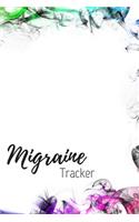 Migraine Tracker: the 90 day migraine and pain diary rainbow colors - Beautifully designed pain management notebook to record migraines- Track weather, duration, seve