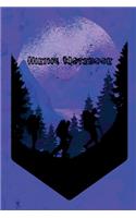 Hiking Notebook: This is the last thing you always forget to take with - Cute Mountains Hiniking travel Notebool to write your Good Thoughts in - Gift Idea for Girl 