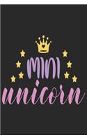 Mini Unicorn (Unicorn Journal Notebook)
