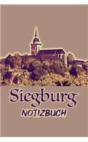 Siegburg Notizbuch: Gepunktete Seiten Notizbuch, Tagebuch und Skizzenbuch für alle Lehrer und Schüler, Kinder und Erwachsene! 6 x 9 Zoll (ca. DIN A5, 15 x 23 cm), 120 w