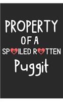 Property Of A Spoiled Rotten Puggit