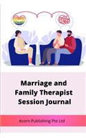 Marriage and Family Therapist Session Journal