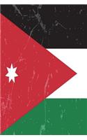 Jordan Flag Journal: Jordan Travel Diary, Jordanian Souvenir, Lined Journal to Write in